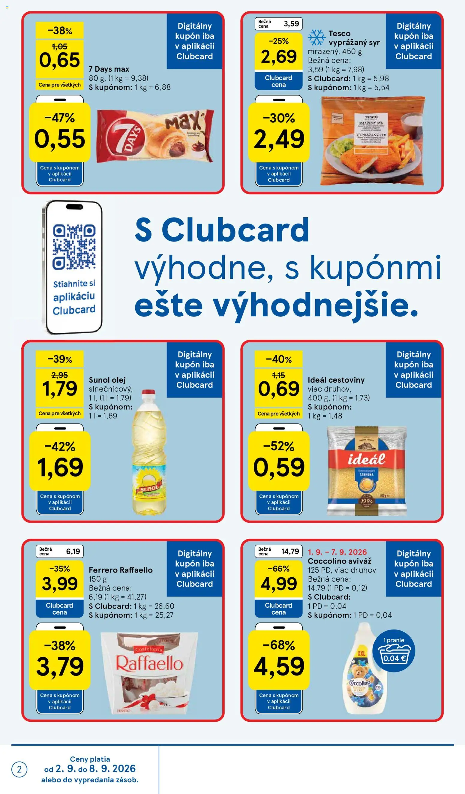 Náhľad Tesco letáku platného od 02.09.2026