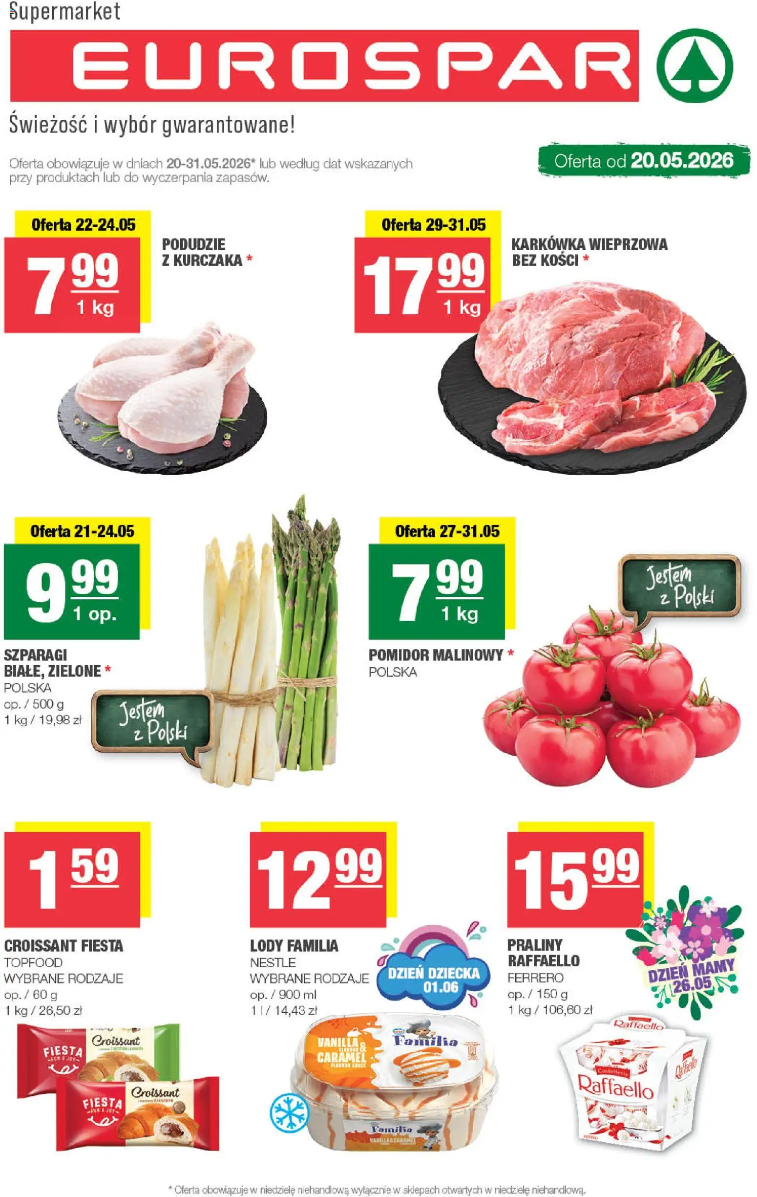 Pogląd gazetki "Spar gazetka - Eurospar" ze sklepu Spar ważnej od 20.05.2026