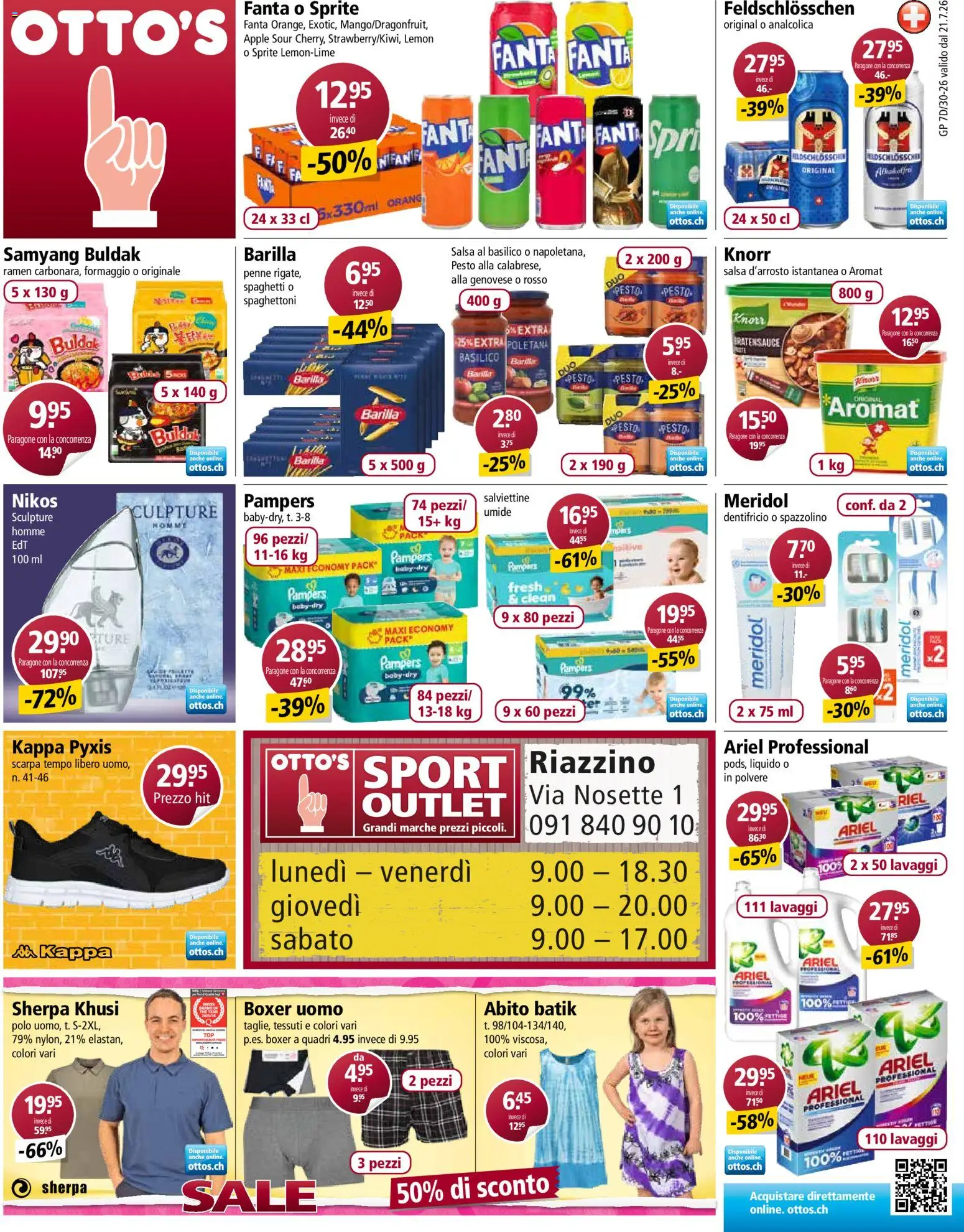 Vorschau des Merkblatts Otto's aktionen IT vom Shop Otto's gültig von 21.07.2026 bis 27.07.2026