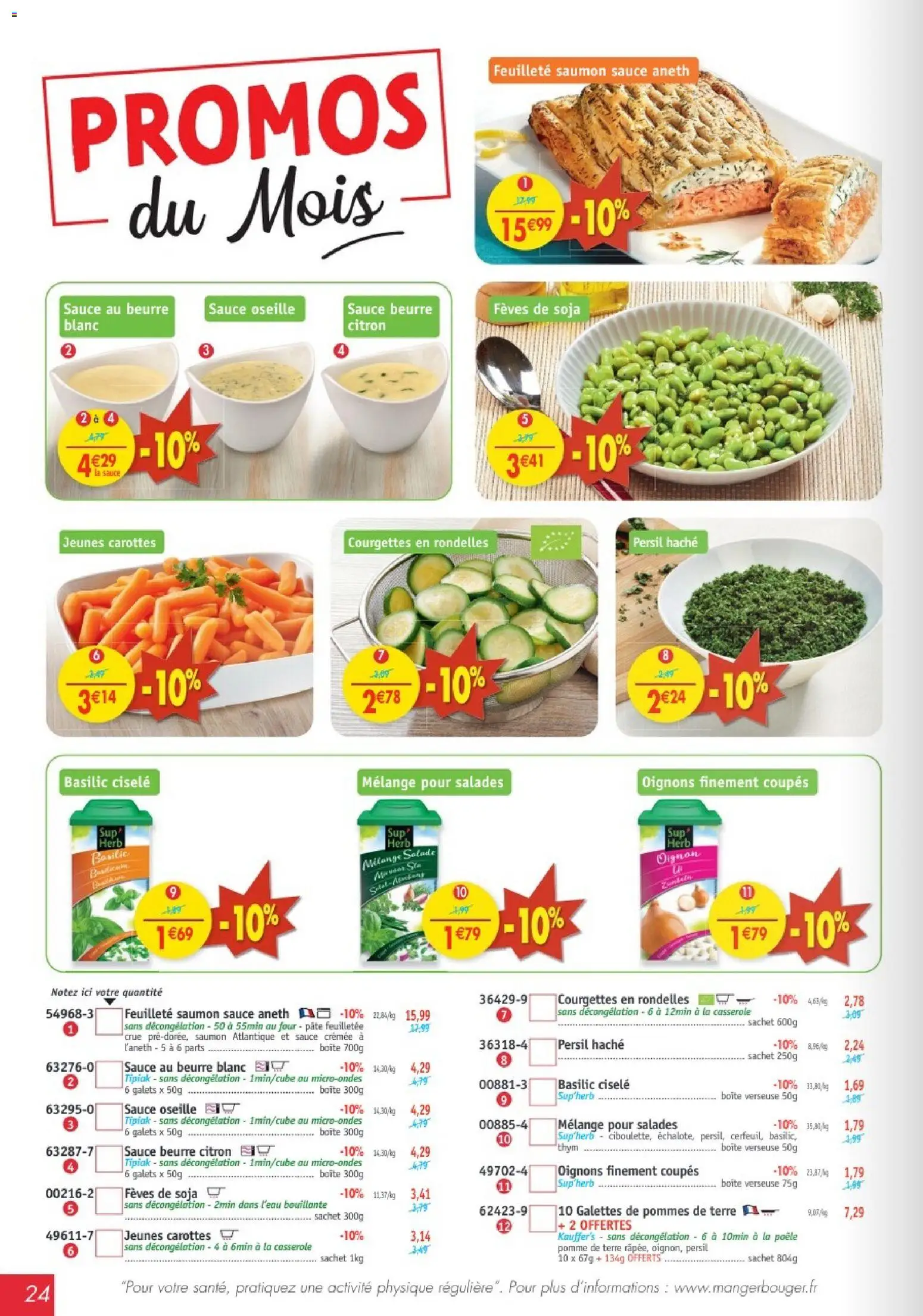 Prévisualisation de Maximo catalogue du magasin Maximo formulaire valide 26/10/2026 - Pomme, Four, Pomme de terre, Pâte, Pommes de terre, Persil, Pâte feuilletée, Oseille