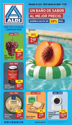 Vista previa del folleto de la tienda Aldi válido desde el 15/06/2026 