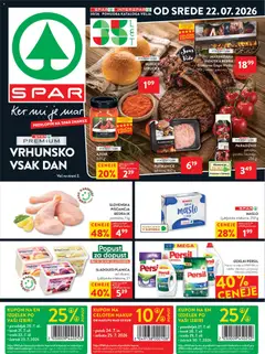 Predogled kataloga iz trgovine Spar veljaven od 22.07.2026