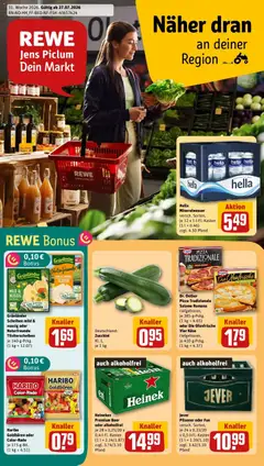 Vorschau von dem Prospekt des Geschäftes Rewe, gültig ab dem 27.07.2026