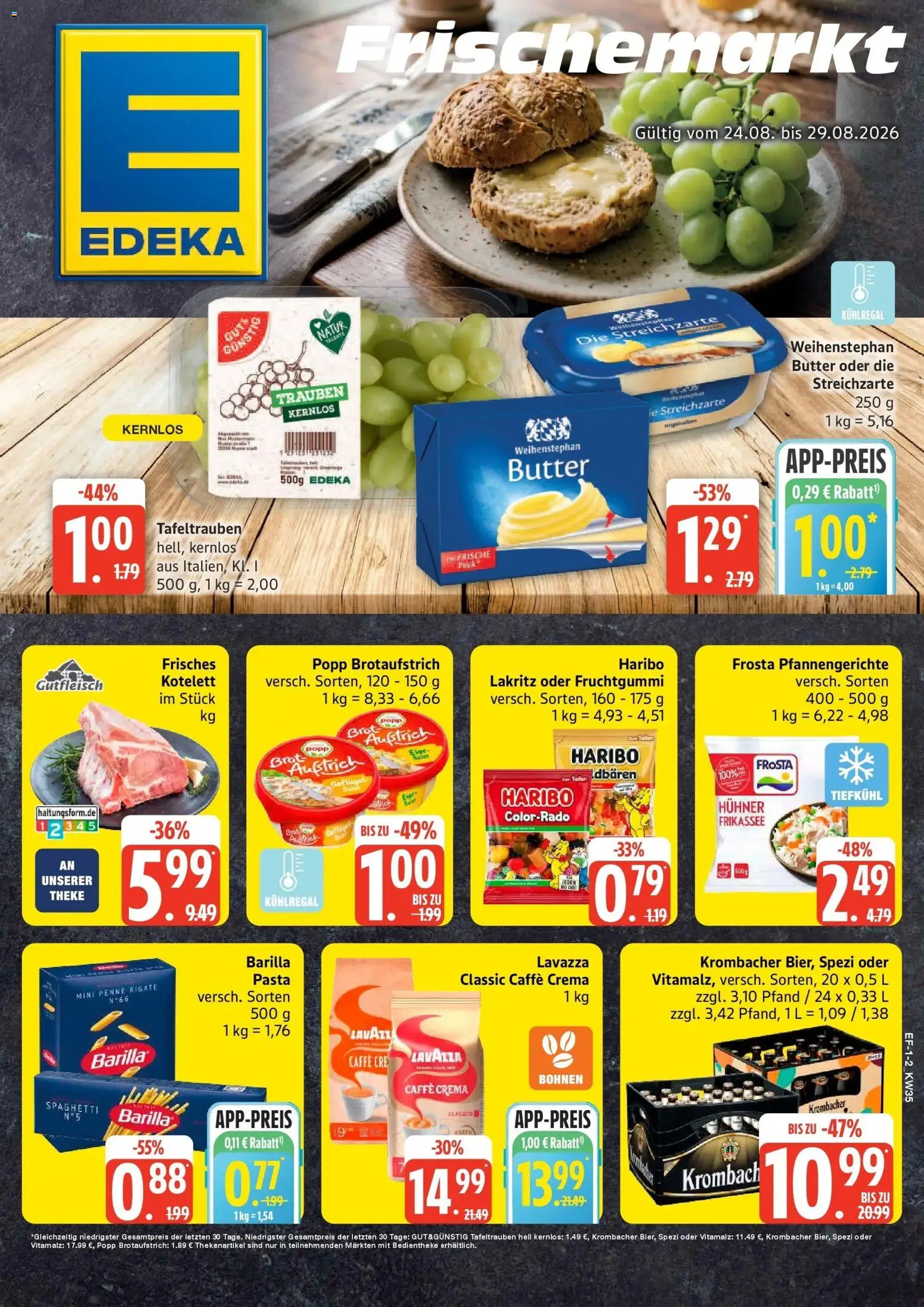 Vorschau von dem Prospekt des Geschäftes Edeka, gültig ab dem 24.08.2026