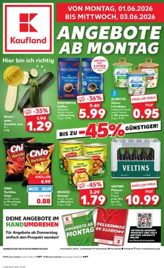 Vorschau von dem Prospekt des Geschäftes Kaufland, gültig ab dem 01.06.2026
