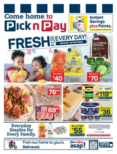 Preview of Pick n Pay flyer valid from 18/05/2026