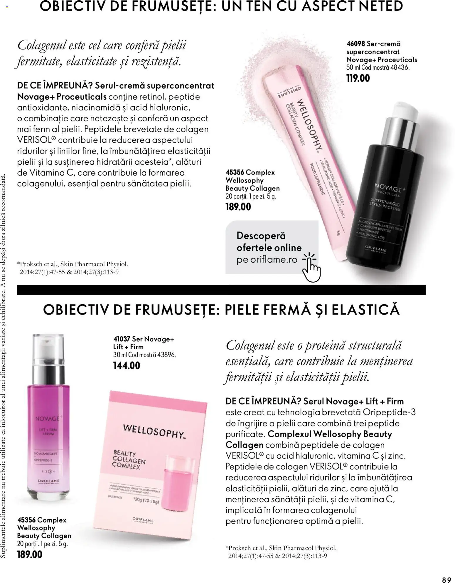 Previzualizarea de cataloage: Oriflame Oriflame Catalog 15 2026 valabil de la 11.11.2026 - Serum
