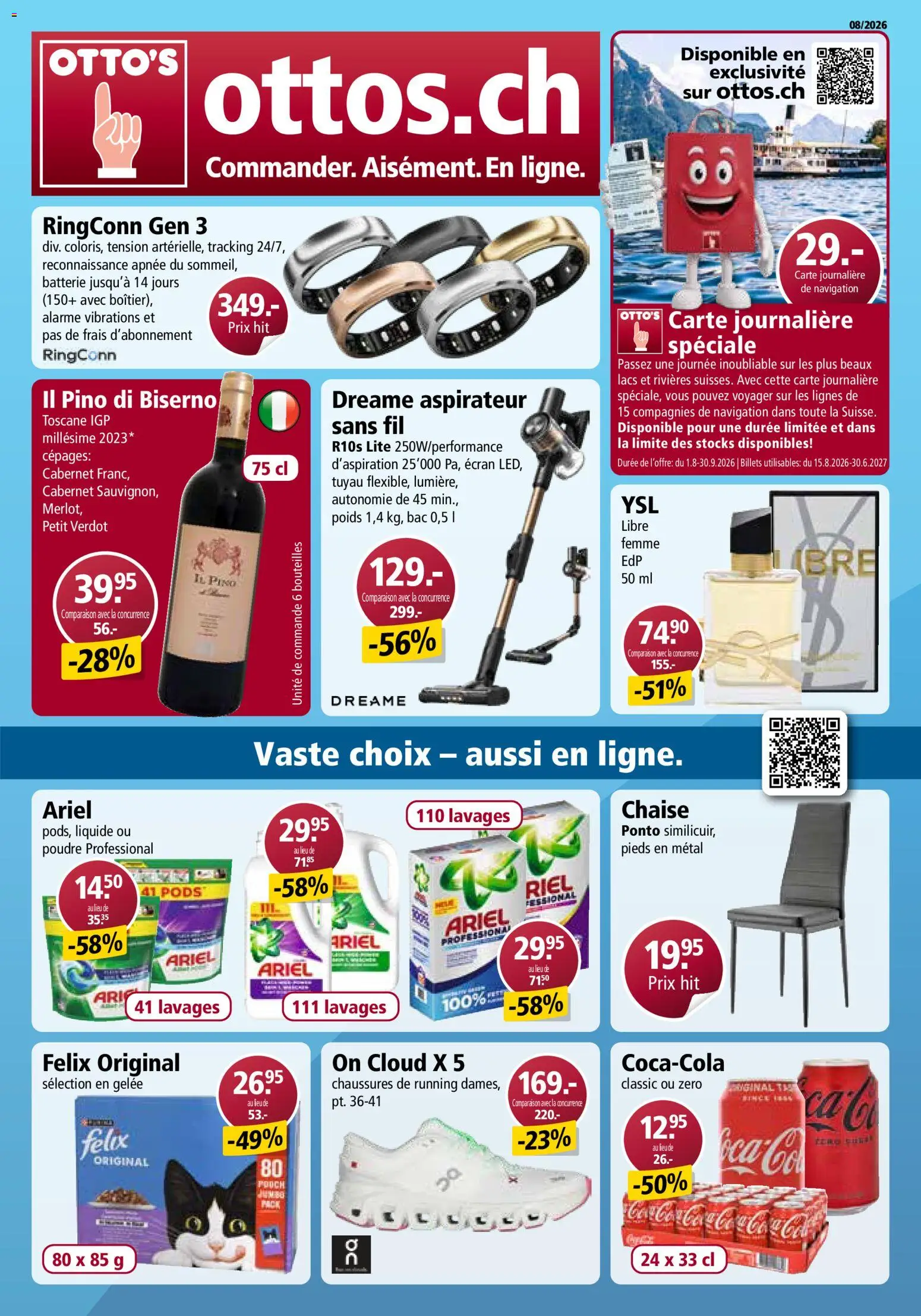 Vorschau des Merkblatts Otto's aktionen Online FR vom Shop Otto's gültig von 22.08.2026 bis 