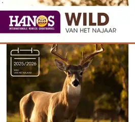Voorbeeld van Wildbrochure 2025/2026 van winkel Hanos geldig vanaf 05-10-2025