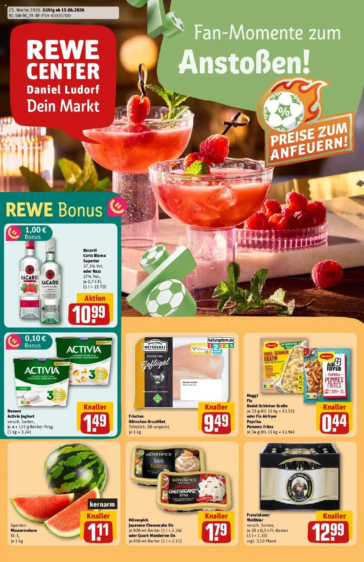 Vorschau von dem Prospekt des Geschäftes Rewe, gültig ab dem 14.06.2026