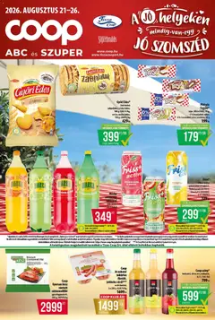COOP - COOP - Abc & Szuper / Tisza megtekintése, amely érvényes 2026.08.21.-től