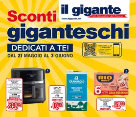 Anteprima dell'opuscolo Il Gigante volantino dal negozio Il Gigante valido da 21/05/2026