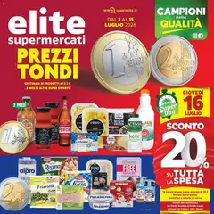 Anteprima dell'opuscolo Elite Supermercati volantino dal negozio Elite Supermercati valido da 03/07/2026
