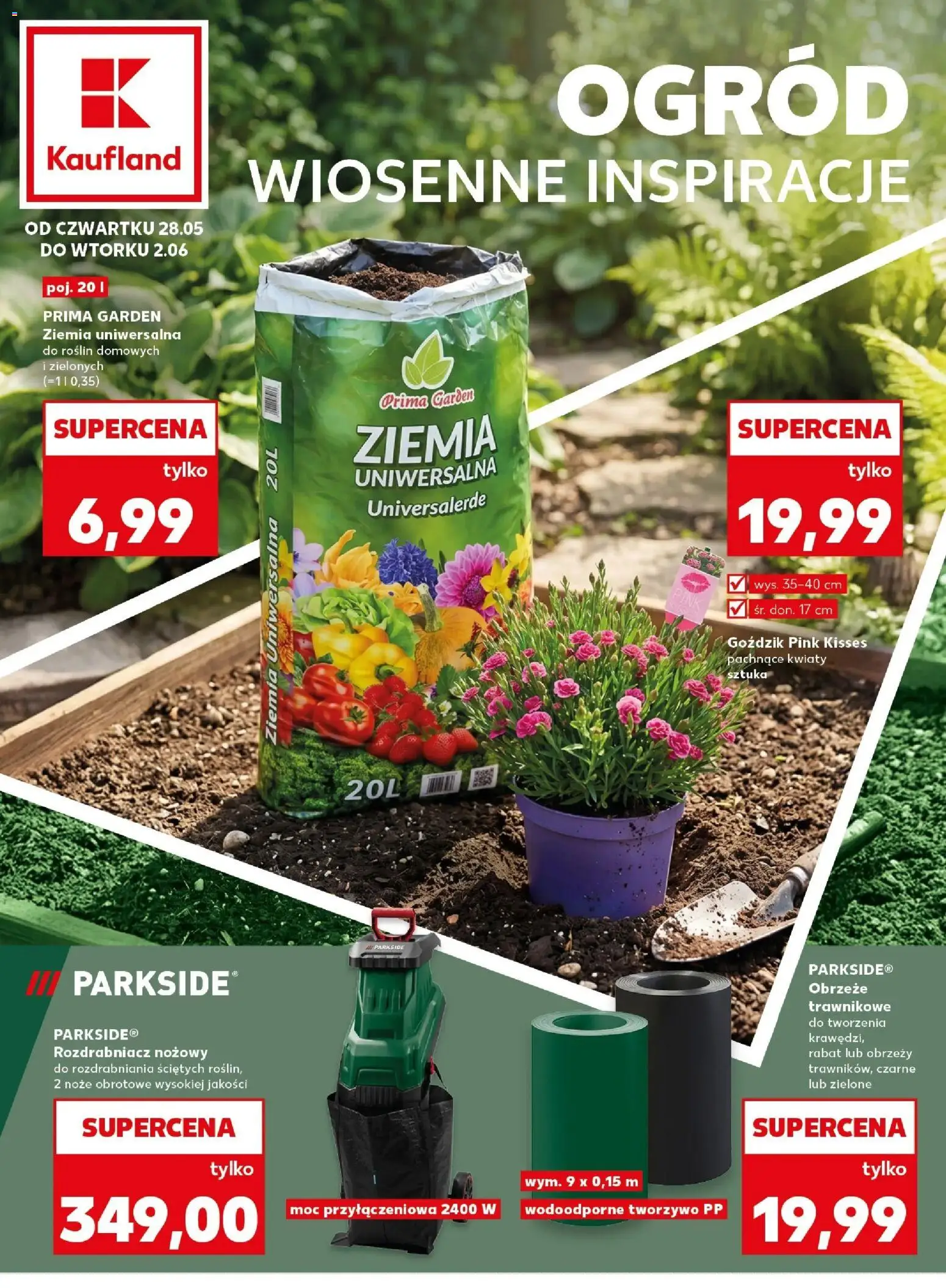 Pogląd gazetki "Kaufland gazetka - Ogród" ze sklepu Kaufland ważnej od 28.05.2026