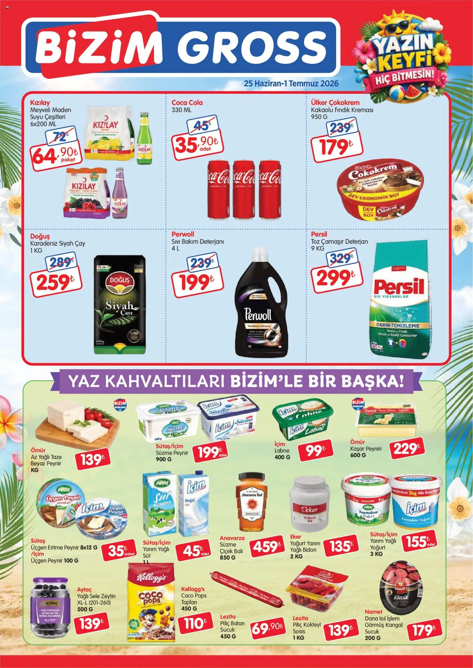 Bizim Toptan Bizim Toptan - Bizim Gross Fırsat Bülteni 25.06.2026 - Broşürünün önizlemesi