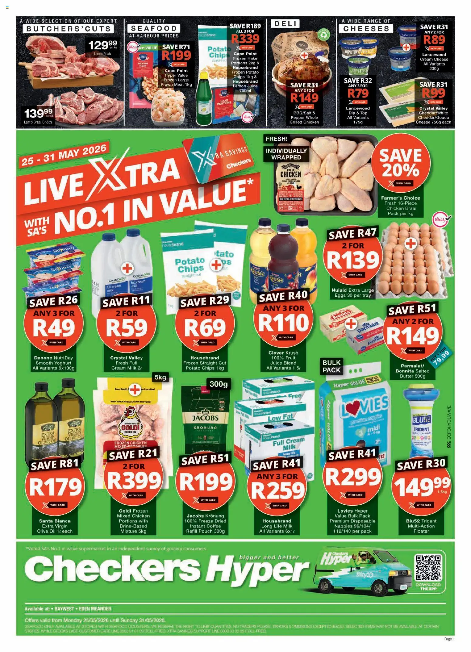 Preview of Checkers flyer valid from 25/05/2026