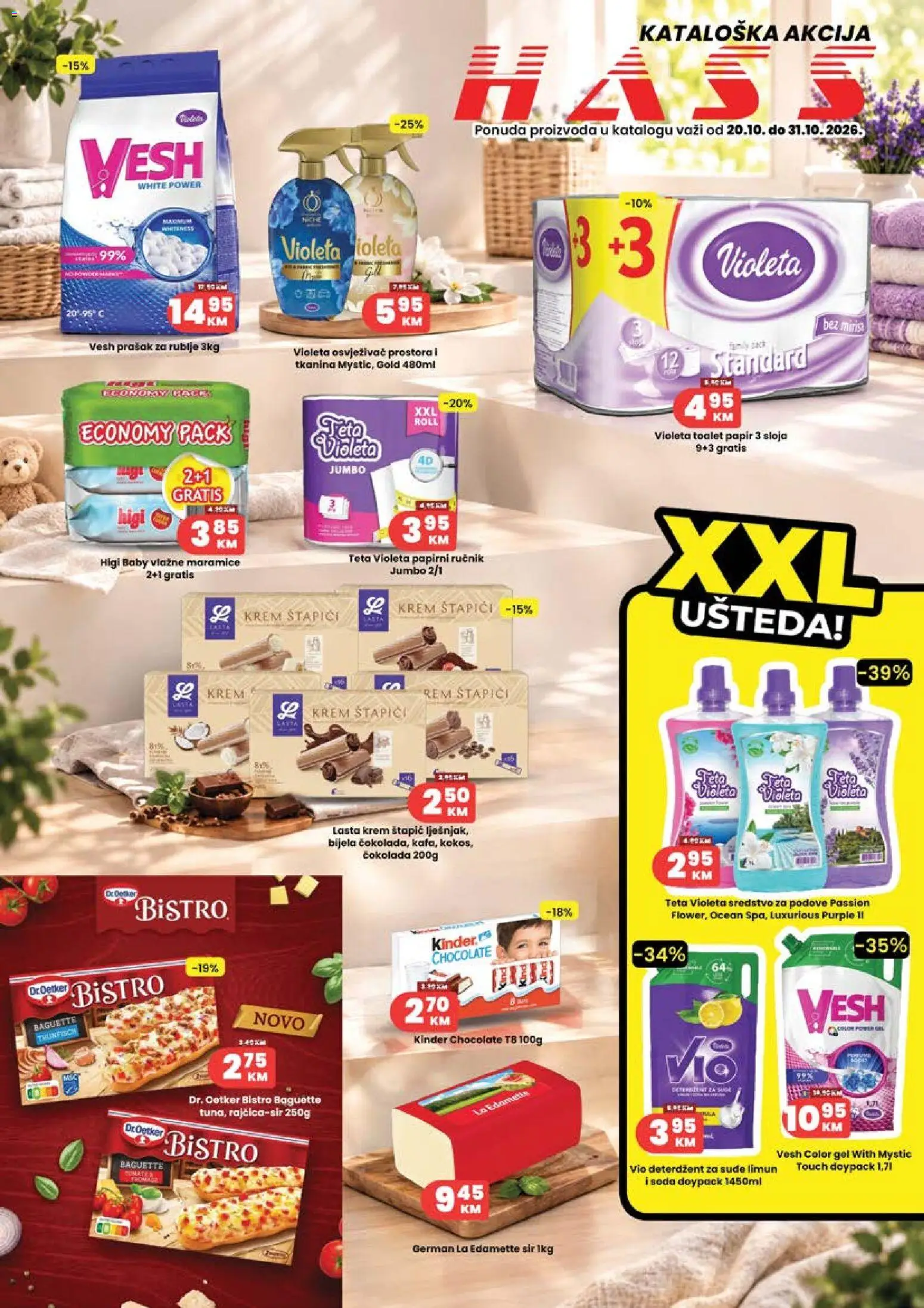 Pregled letka Hass katalog trgovine Hass vrijedi od 20.10.2026