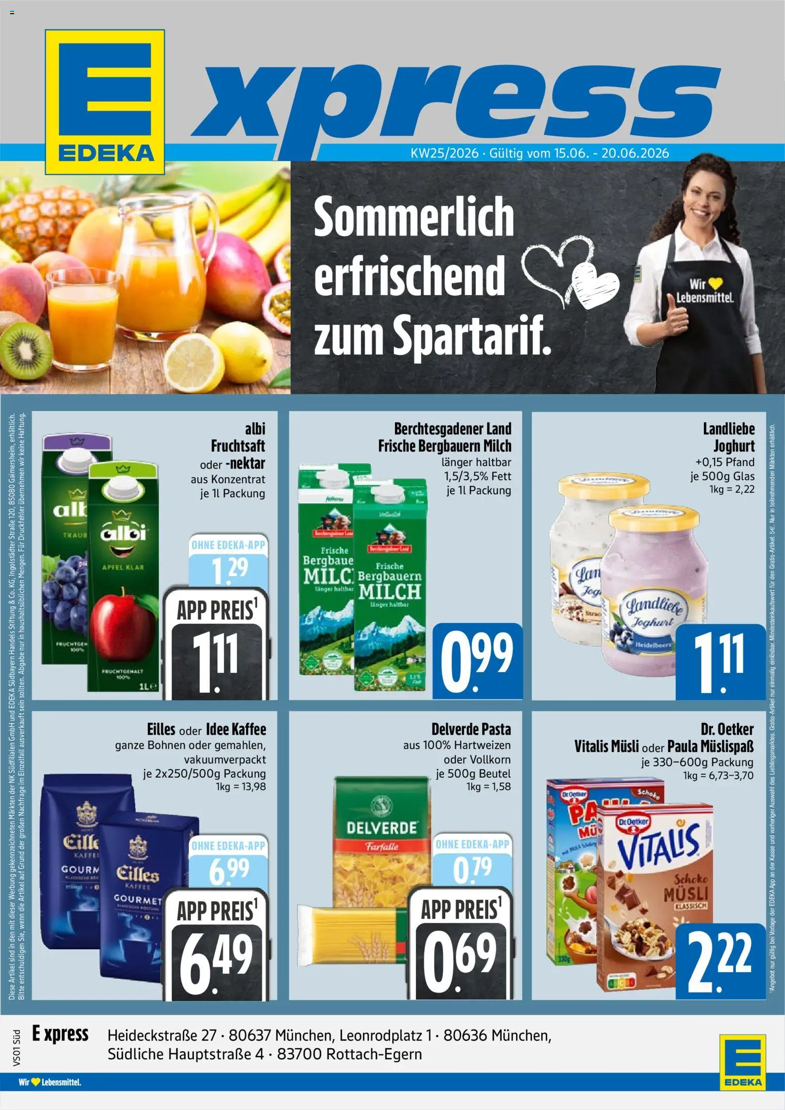 Vorschau von dem Prospekt des Geschäftes E xpress, gültig ab dem 15.06.2026