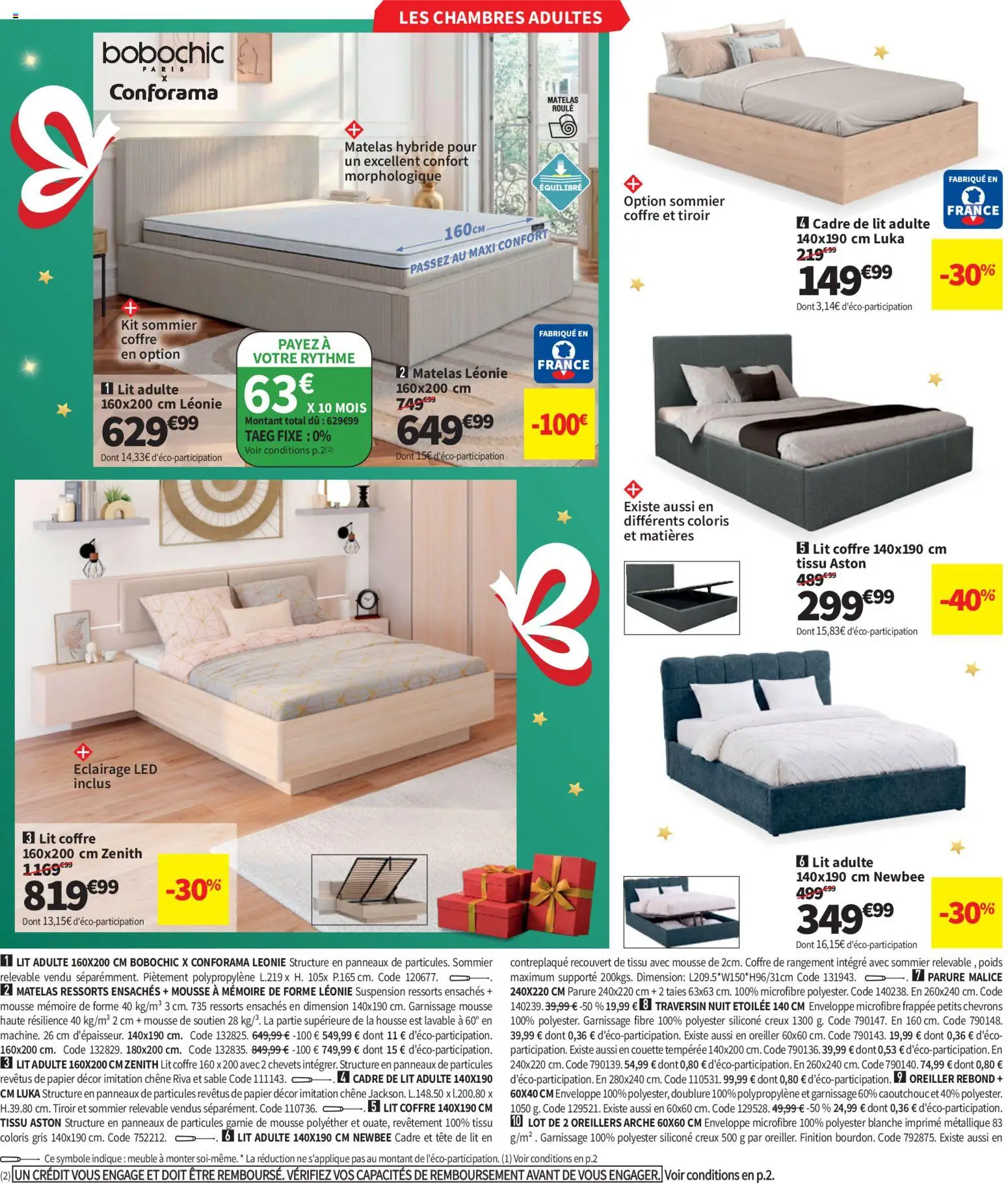 Prévisualisation de Conforama catalogue du magasin Conforama formulaire valide 27/10/2026