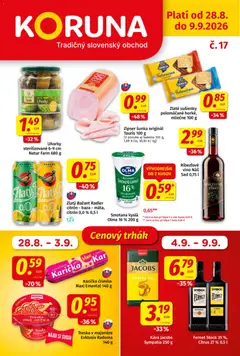 Náhľad Koruna letáku platného od 14.08.2026
