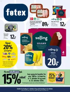 Eksempel på tilbudsavis Føtex - Tilbudsavis uge 42 fra butik Føtex gyldig fra 09/10/2026