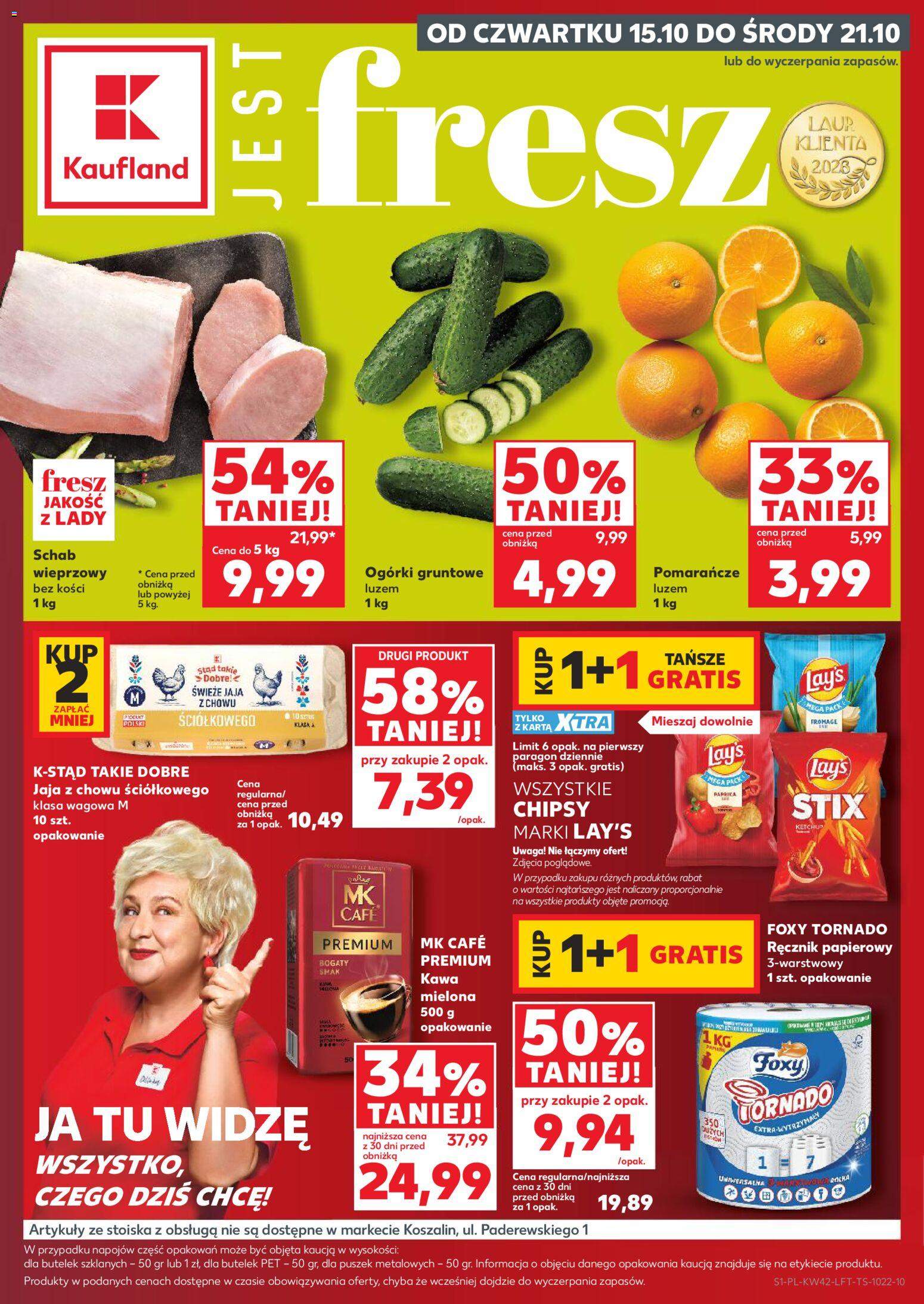 Nowa gazetka Kaufland 15.10.