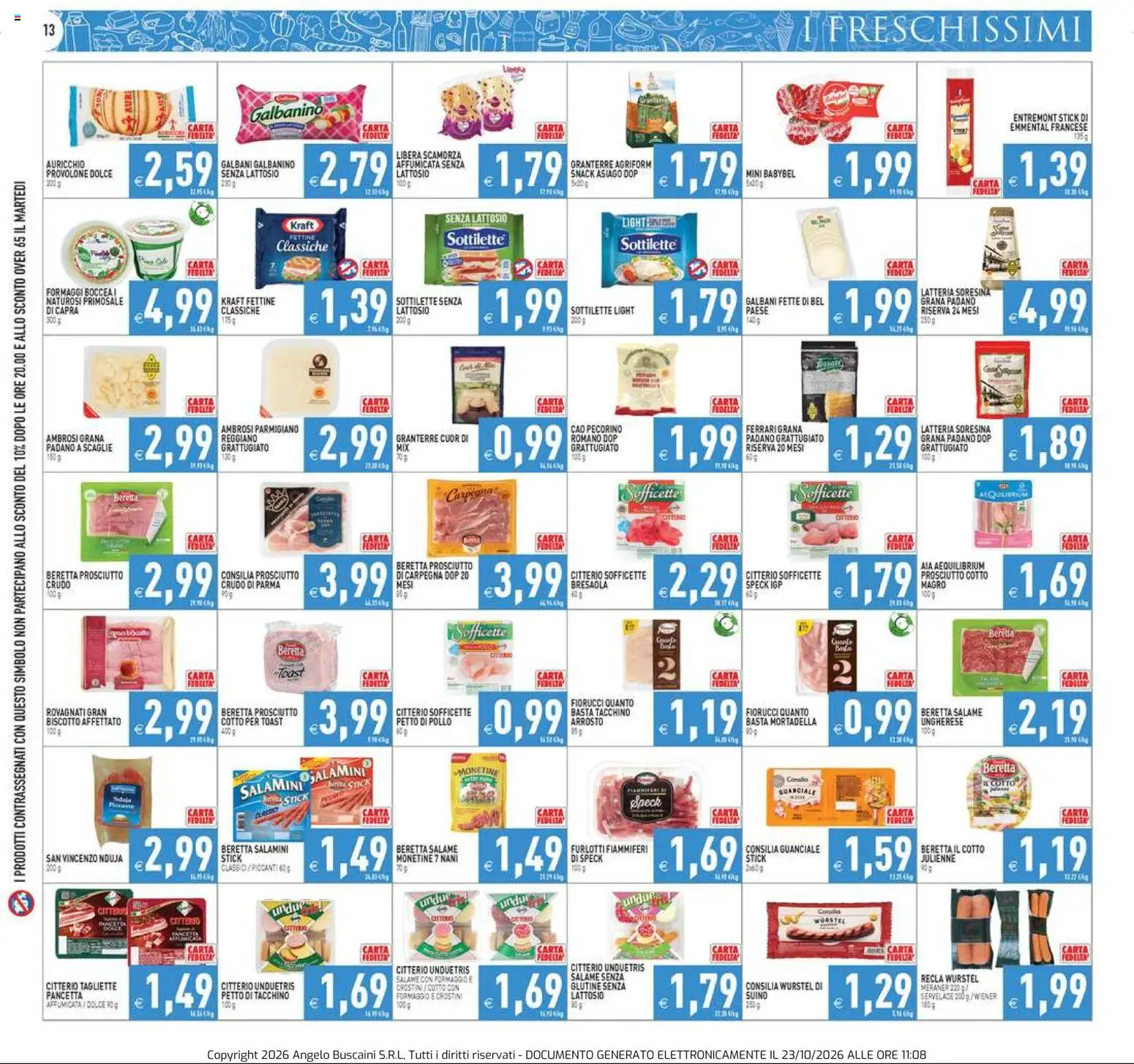 Anteprima dell'opuscolo PIM Supermercati volantino dal negozio PIM Supermercati valido da 23/10/2026