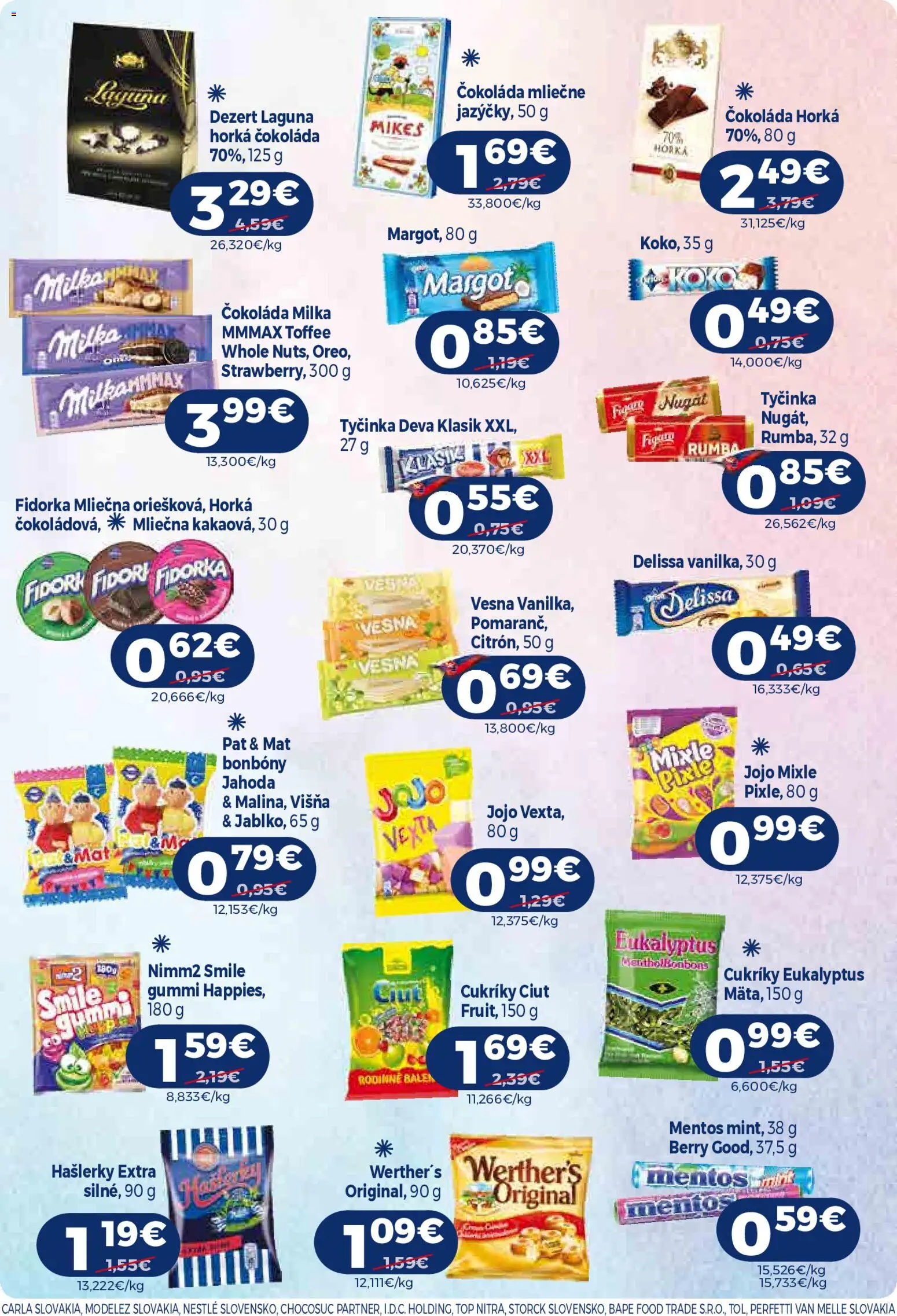 Náhľad Milk Agro letáku platného od 21.10.2026 - Čokoláda, Milka, Dezert, Cukríky