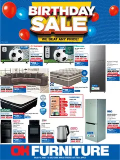 Preview of OK Furniture flyer valid from 15/06/2026