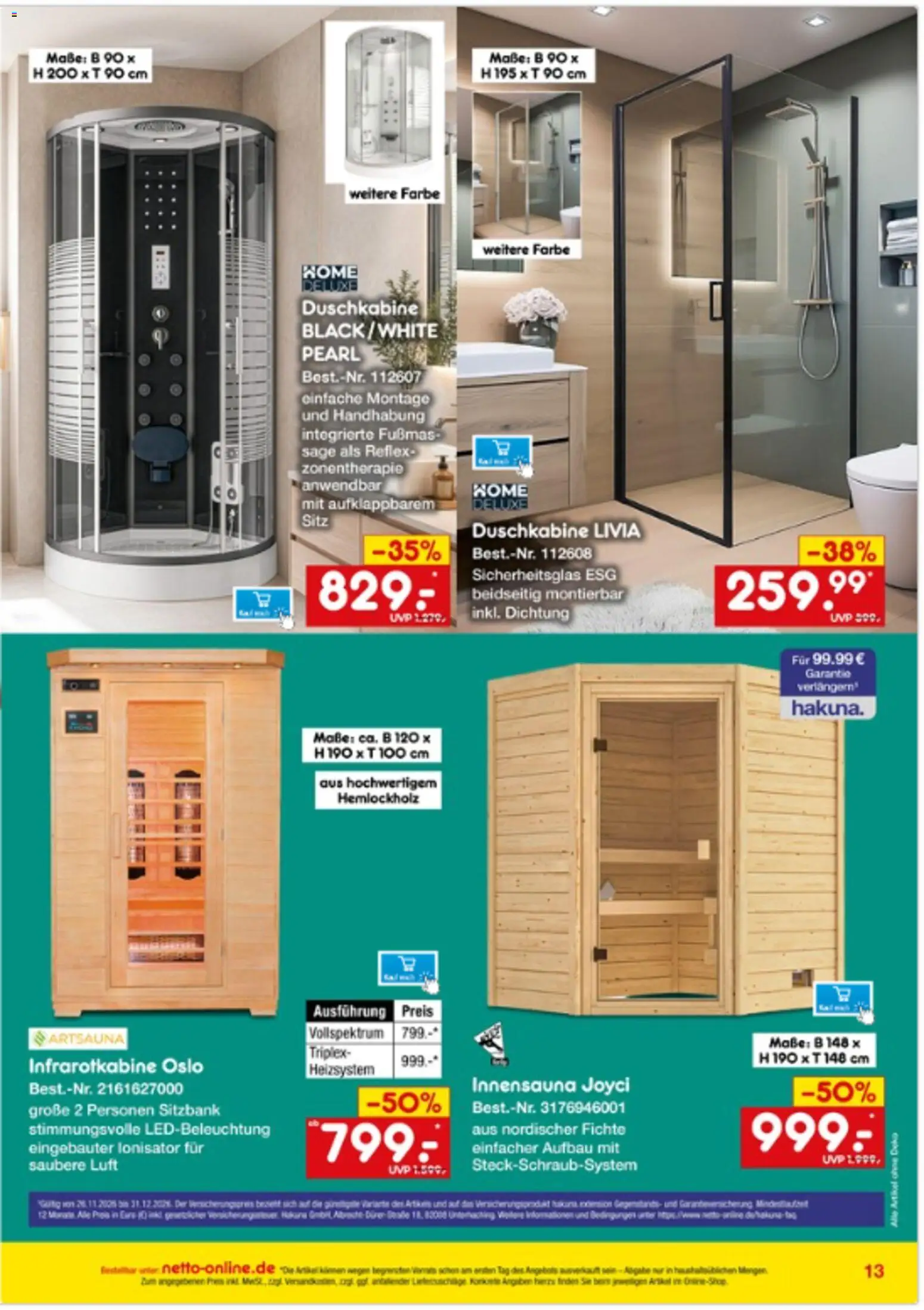 Vorschau von dem Prospekt des Geschäftes Netto Marken-Discount, gültig ab dem 01.11.2026 - Sitzbank