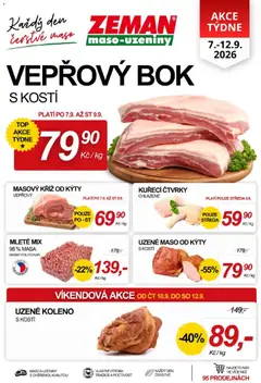 Náhled nabídky: Prodejny Zeman Prodejny Zeman leták platný od 07.09.2026