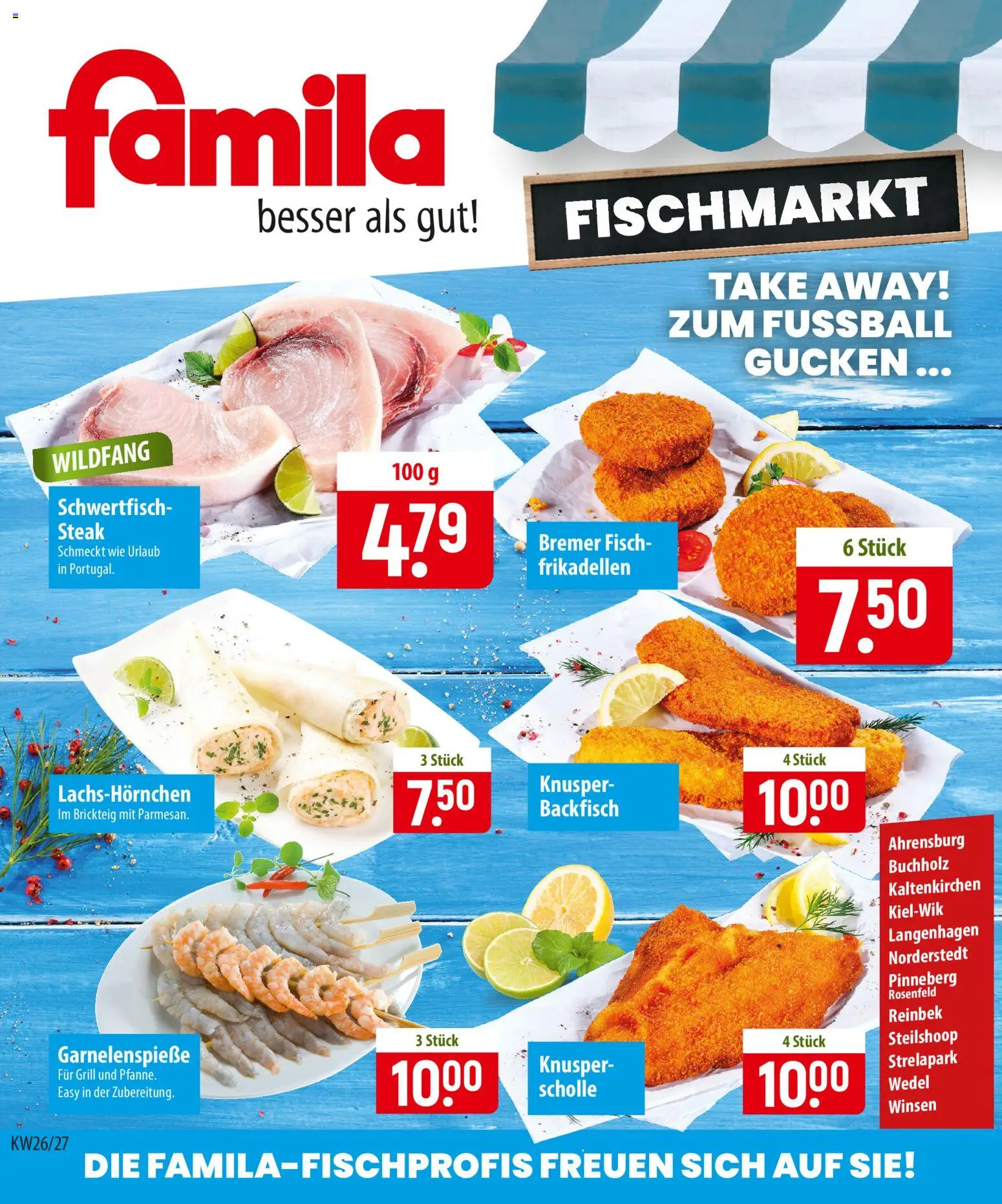 Vorschau von dem Prospekt des Geschäftes Famila, gültig ab dem 22.06.2026