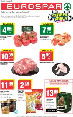 Pogląd gazetki "Spar gazetka - Eurospar" ze sklepu Spar ważnej od 01.07.2026