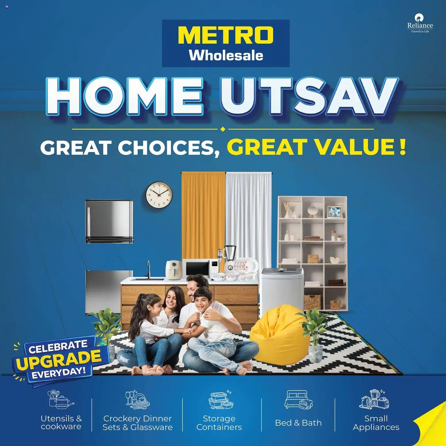 Preview of leaflet Metro - Home Utsav from store Metro is valid from 01/06/2026