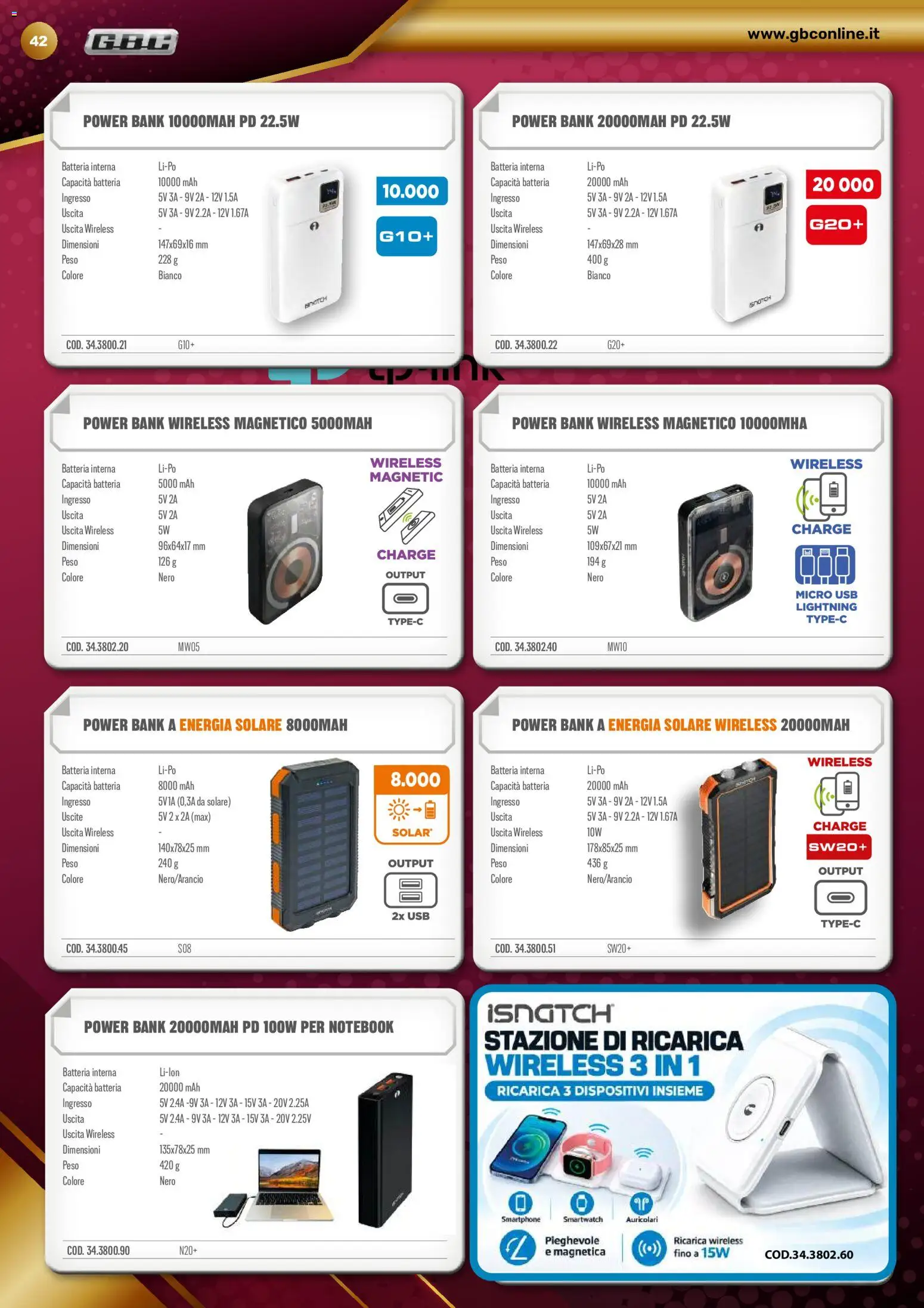 Anteprima dell'opuscolo GBC volantino dal negozio GBC valido da 22/10/2026