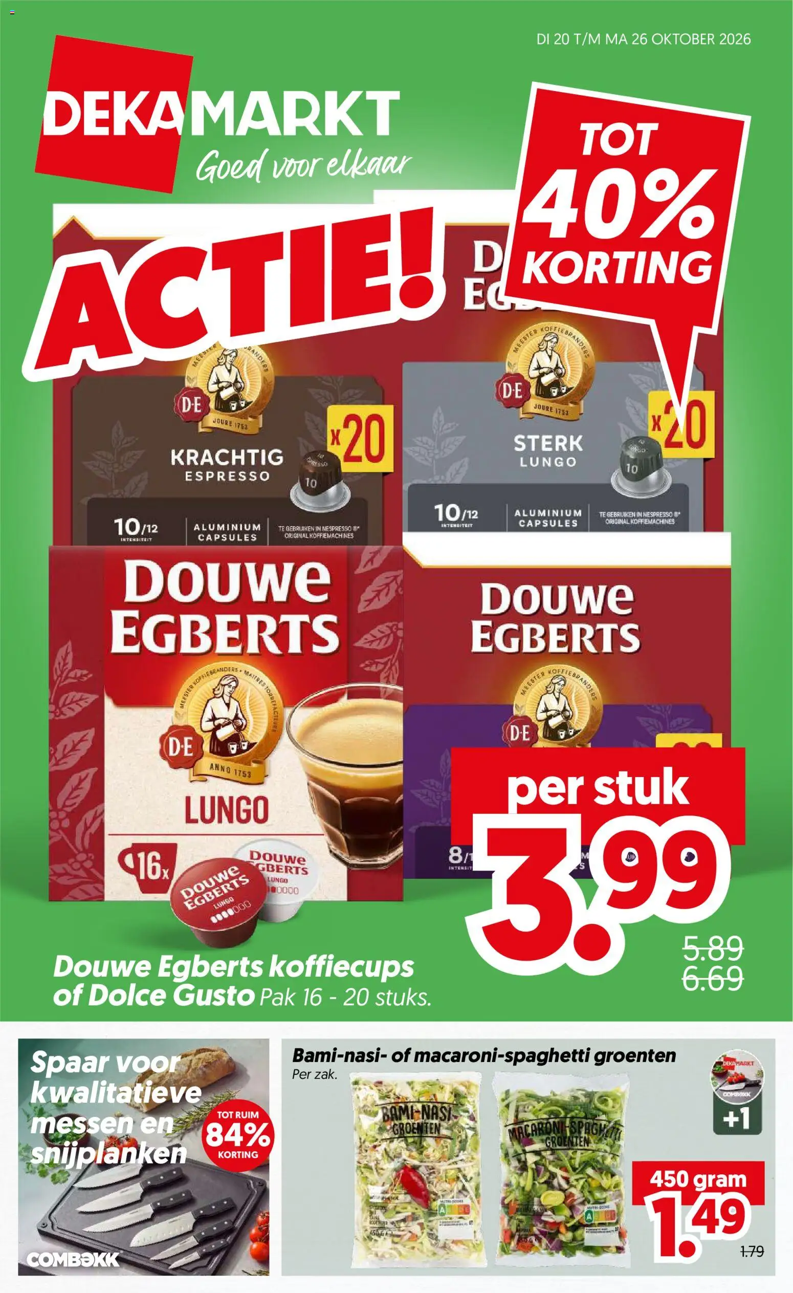 Voorbeeld van Dekamarkt folder van winkel Dekamarkt geldig vanaf 20-10-2026