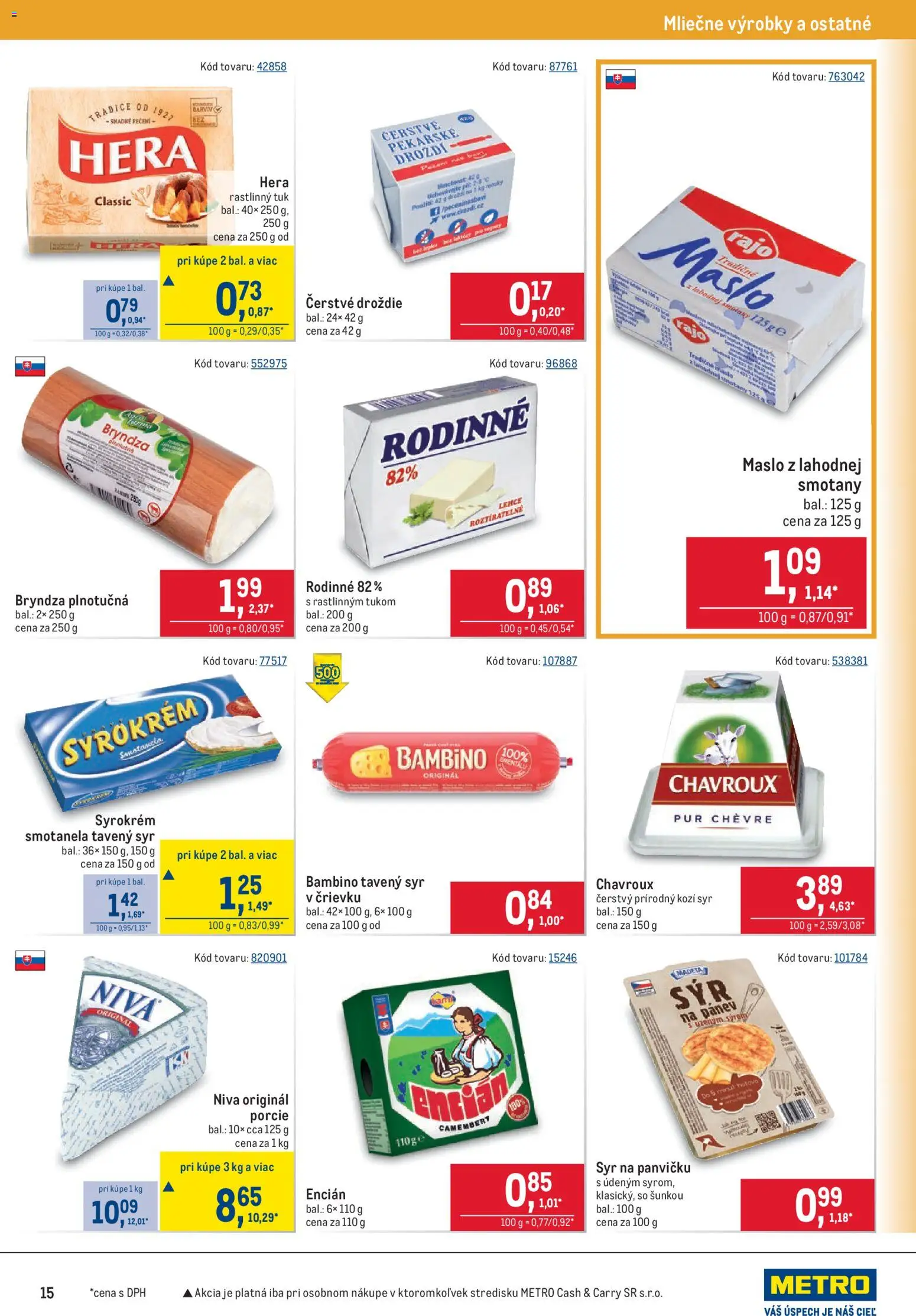 Náhľad Metro letáku platného od 23.09.2026