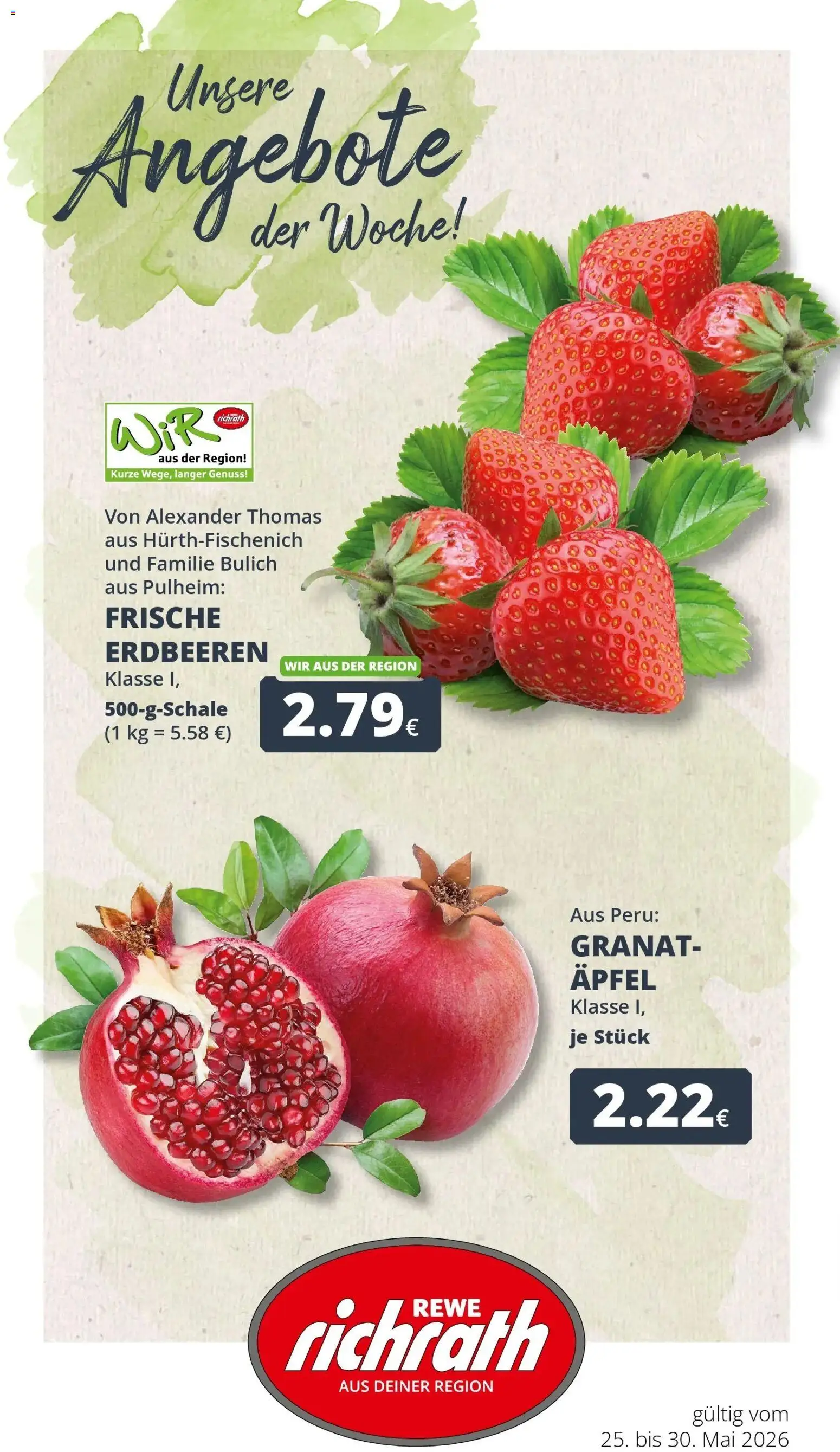 Vorschau von dem Prospekt des Geschäftes Rewe, gültig ab dem 26.05.2026