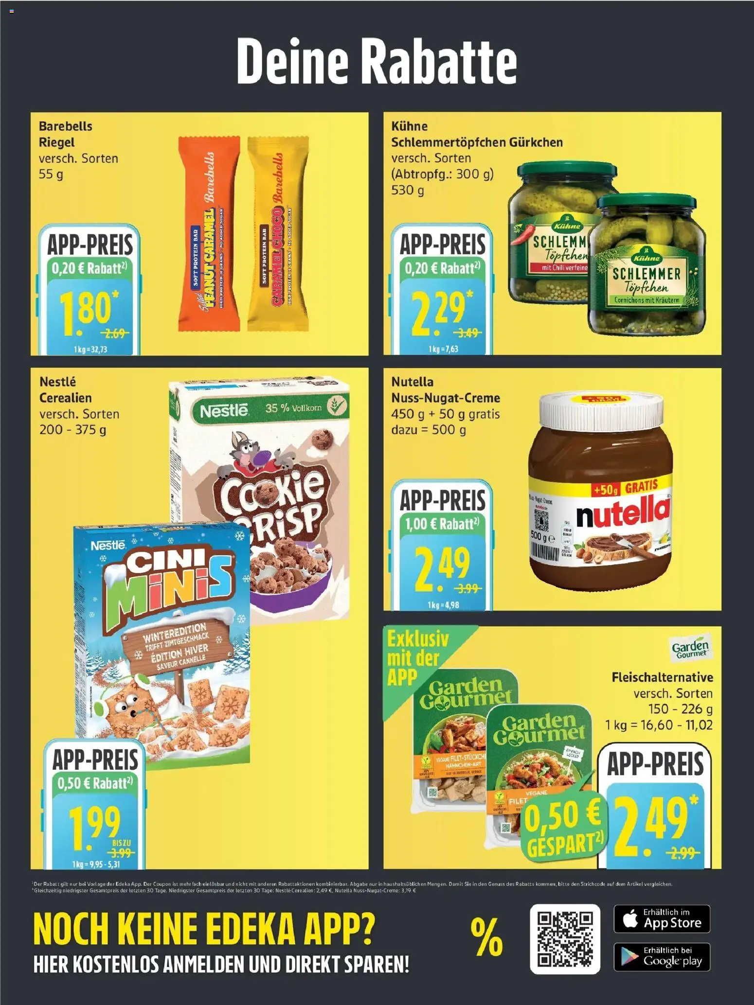 Vorschau von dem Prospekt des Geschäftes Edeka, gültig ab dem 26.10.2026