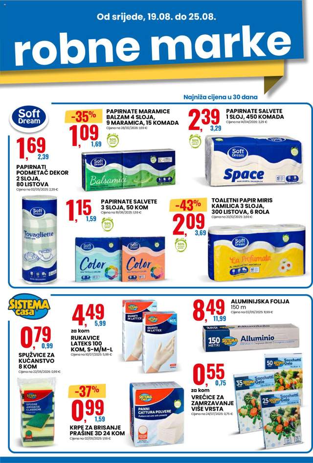 Novi Eurospin katalog od 19.08.