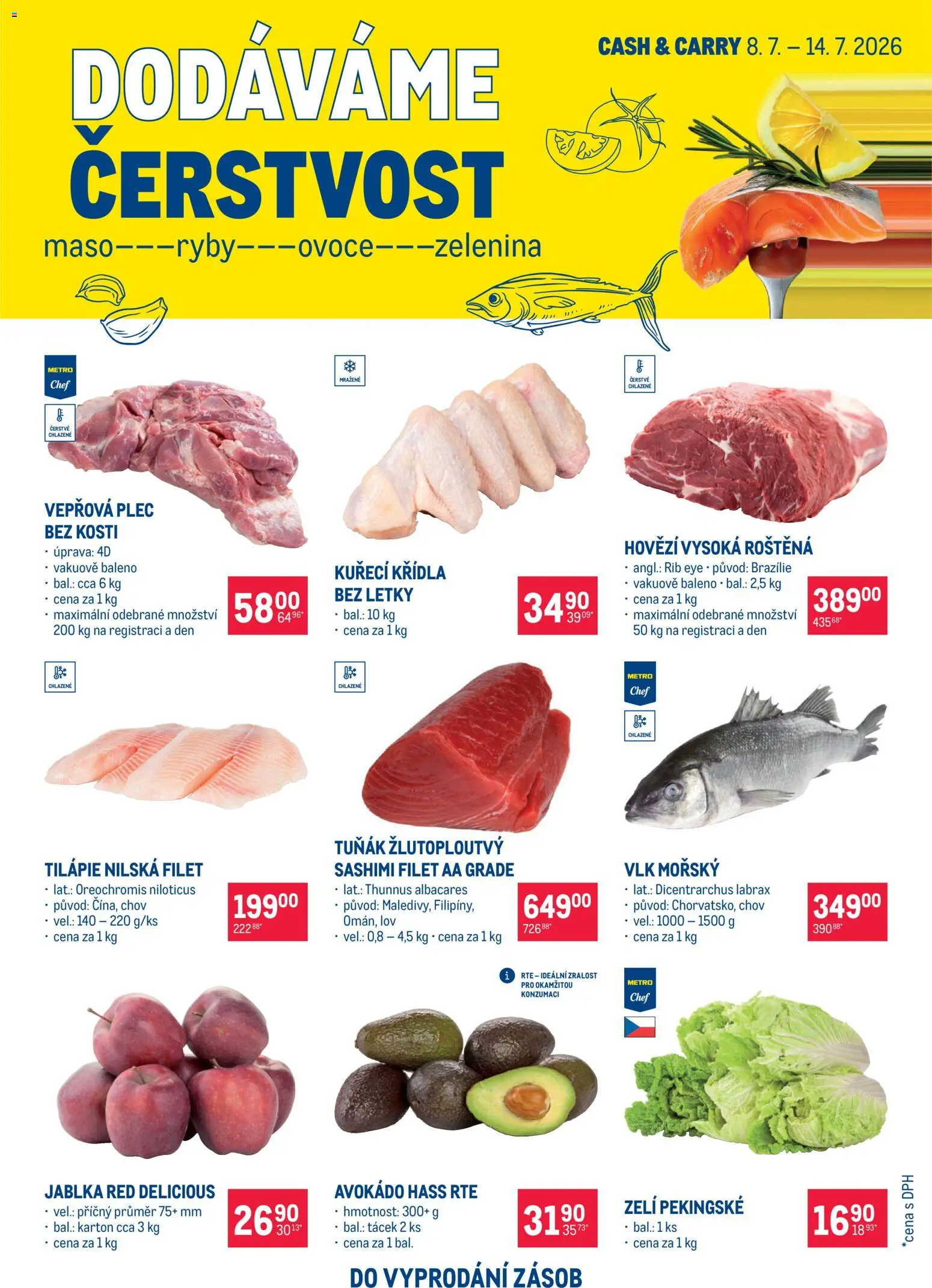 Náhled nabídky: Makro Makro leták - Ultra fresh nabídka platný od 08.07.2026