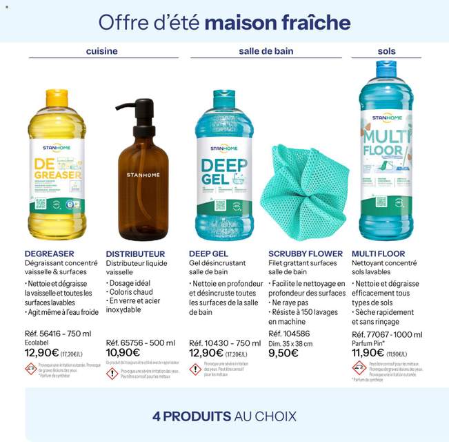 Nouveau catalogue Stanhome à partir du 26/05