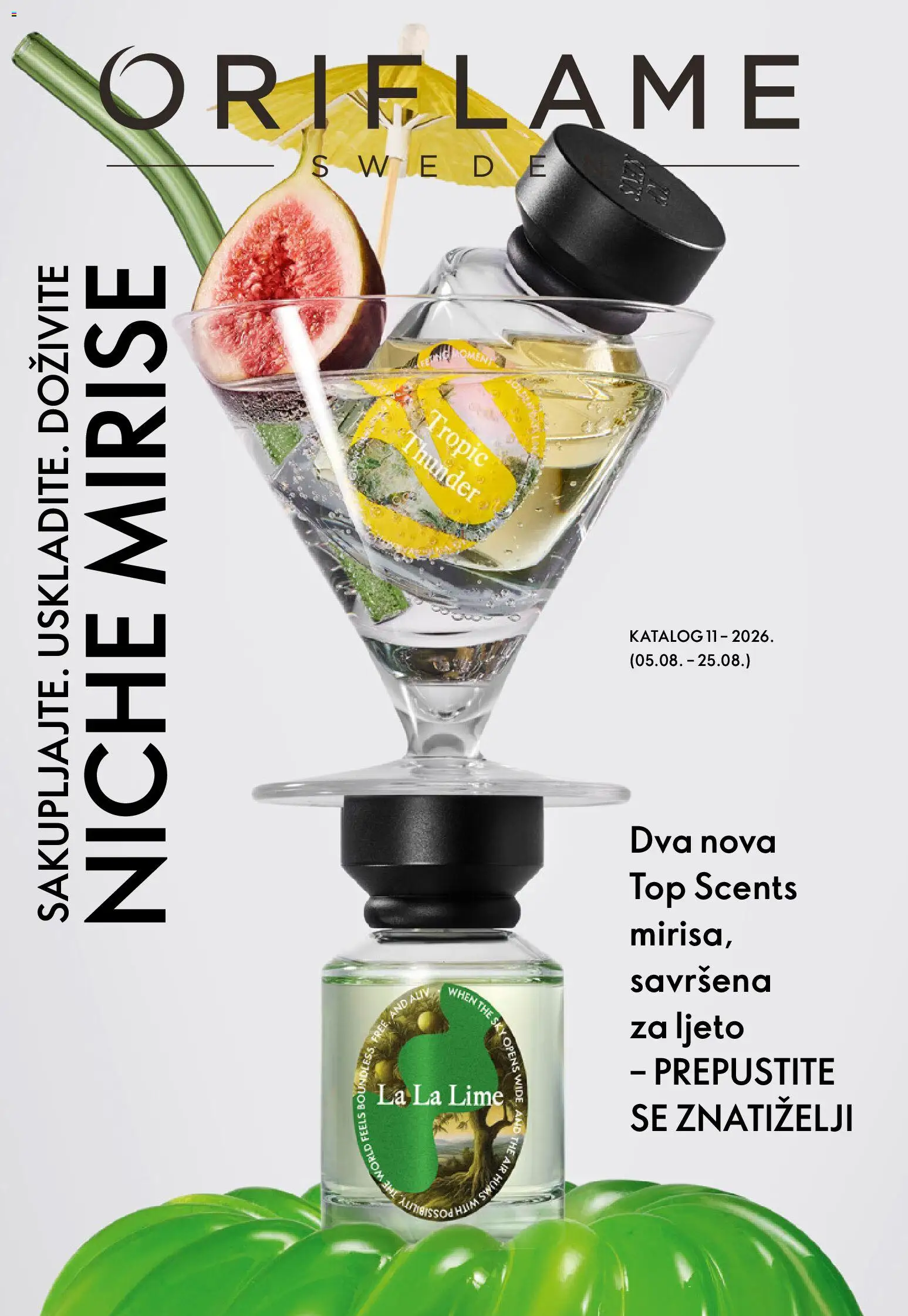 Pregled letka Oriflame katalog 11 trgovine Oriflame vrijedi od 05.08.2026