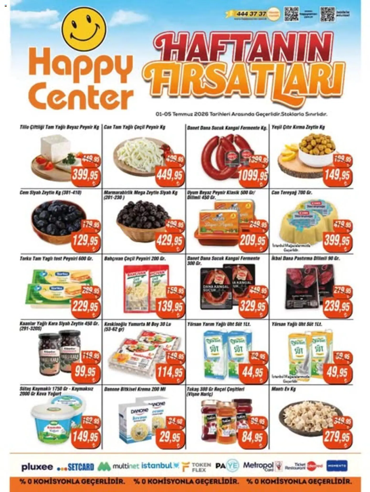 Happy Center Happy Center - Haftanın Fırsatları 01.07.2026 - Broşürünün önizlemesi