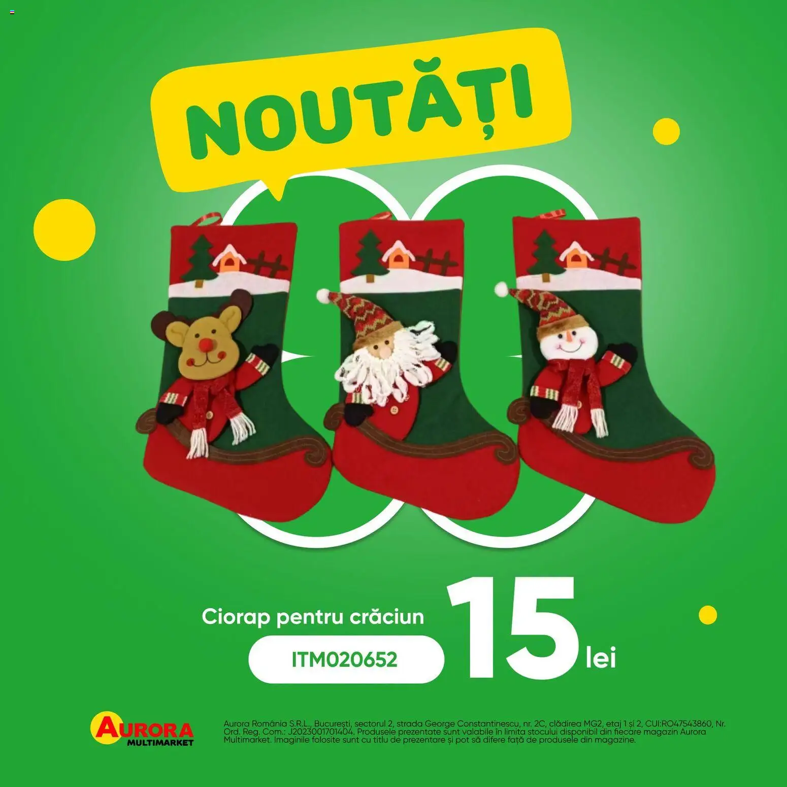 Previzualizarea de cataloage: Aurora Multimarket Aurora Multimarket Crăciun Catalog valabil de la 23.10.2026