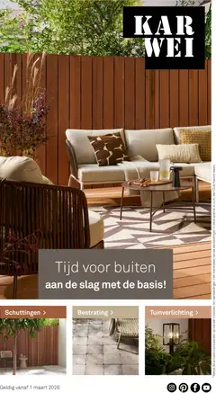 Voorbeeld van KARWEI folder - Tuin special van winkel KARWEI geldig vanaf 01-03-2026