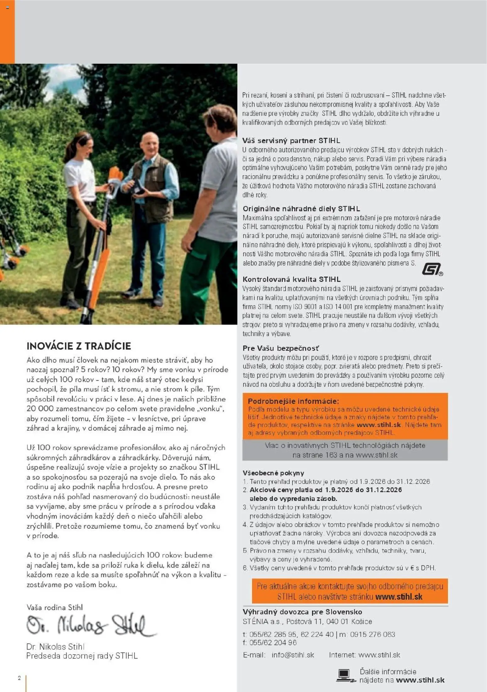 Náhľad STIHL letáku platného od 19.08.2026