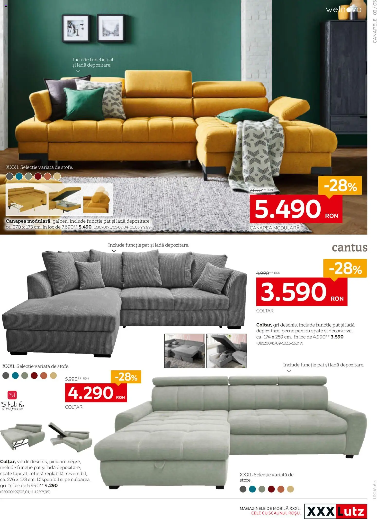 Previzualizarea de cataloage: XXXLutz XXXLutz Catalog valabil de la 05.10.2026