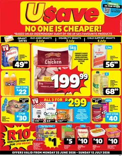 Preview of Usave flyer valid from 22/06/2026