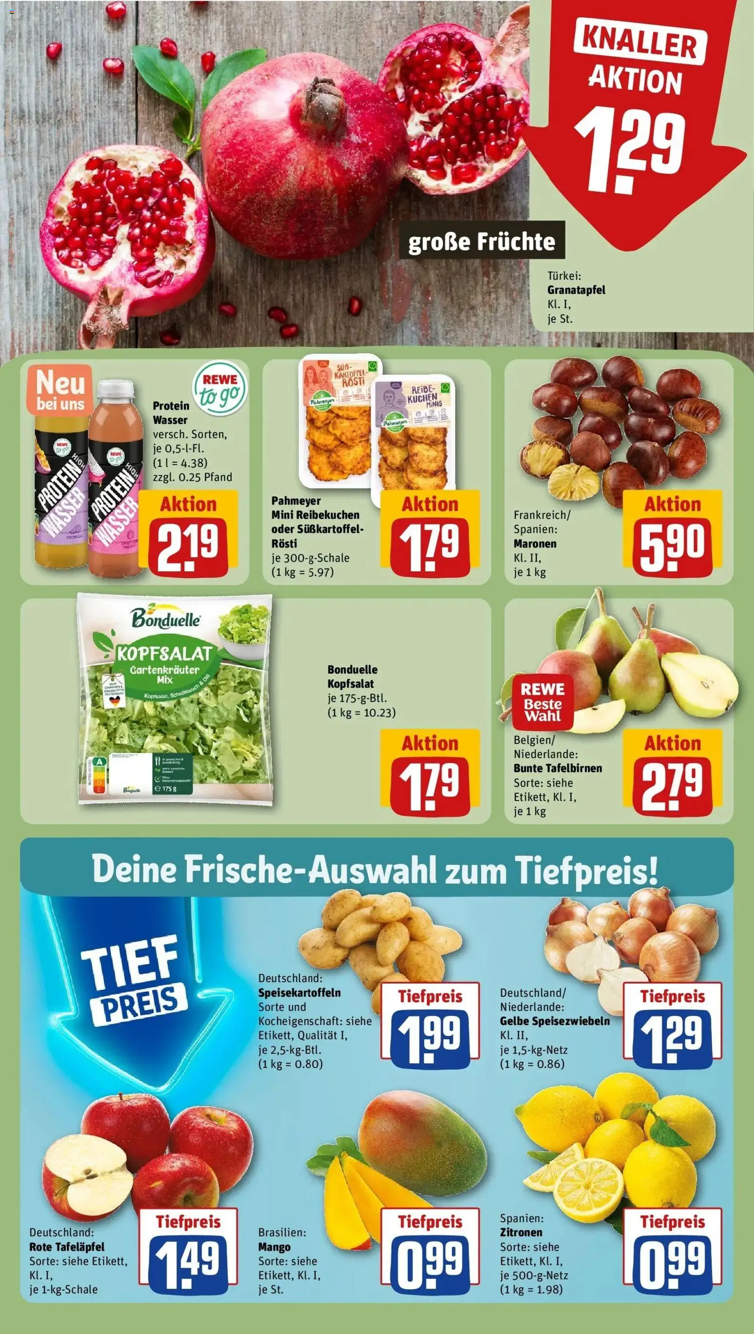 Vorschau von dem Prospekt des Geschäftes Rewe, gültig ab dem 19.10.2026